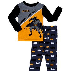 3T Batman 2 pc YELLOW Pajama nwt